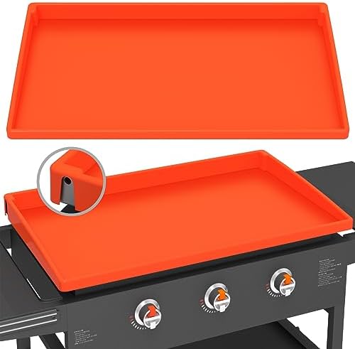 Silicone Griddle Mat Cover for Blackstone - 28XL Inch True All-Encompassing Coverage Heavy Duty Food Grade Grill Buddy Mat, All Season Cooking Surface Protective Cover by BESSIO
