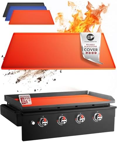 KITCHEN PERFECTION Silicone Griddle Mat Cover for Blackstone Grill 36 Inch by Kitchenperfection