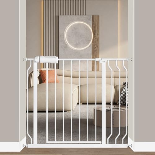 Fairy Baby 4.72in Extensions for Walk Through Baby Gate Auto Close White - Image 4