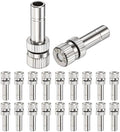 M METERXITY 20-Pack Brass Misting Nozzles, 0.006"/0.15mm Orifice Mister Replacement Heads for Outdoor Cooling System/Landscaping/Humidification/Greenhouse, 6mm Low-Pressure Fog Sprayer Nozzle by MMETERXITY