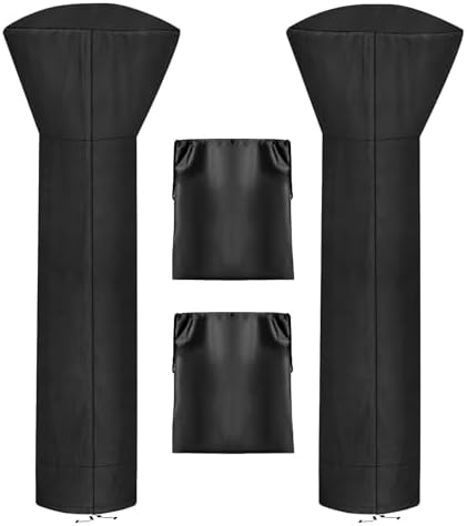 OutdoorLines Waterproof Patio Heater Covers with Zipper and Storage Bag, by OutdoorLines