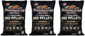 Bear Mountain FB14 Premium All Natural Low Moisture Hardwood Smoky Hickory BBQ Smoker Pellets for Outdoor Grilling, 40 Pound Bag (3 Pack) by BearMountainBBQ