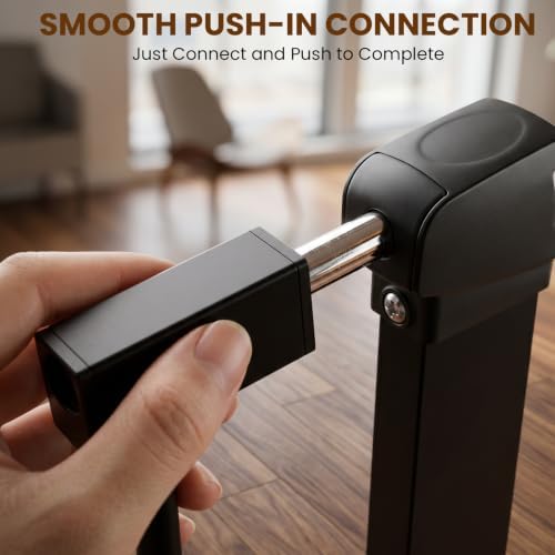 Mumeasy 2.75" Metal Baby Gate Extension, 30" Tall Dog Gate Extender - Image 7
