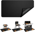 Non-Slip 65x39 Inches Large Under Grill Mats for Outdoor Grill by Unknown