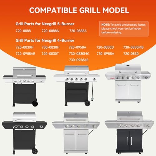 720-0888N Parts for Nexgrill 5 Burner 720-0888 720-0888A Grill Replacement - Image 7