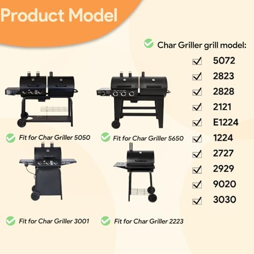 20.5" Grill Warming Rack for Char Griller 5050, 3001, 5650, 5072, 3008 - Image 2