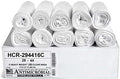 Aluf Plastics 26 Gal Clear Trash Bags, 16 Micron (EQ.), 29" x 44" (250 Pk) by AlufPlastics