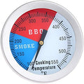 2 inch/52mm 550F BBQ Thermometer Gauge, Barbecue Grill Temperature by Mtsooning