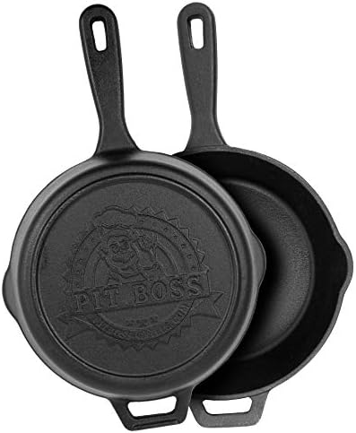 Pit Boss 6 Piece Cast Iron Starter Kit, Black - Image 3