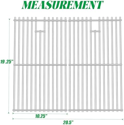 Charleston Grill Grates for Pit Boss 1020 PB1020NX Cooking Grid Replacement Parts Pitboss Stainless Steel Pellet Grill Combo Smoker Accessories BBQ Grilling Rack - Image 7