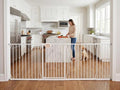90.6-95.2 Inch Extra Wide Baby Gate for Stairs Doorways by HOOOEN