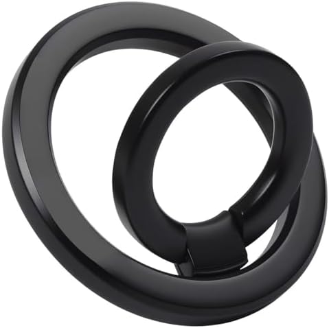 Magnetic Phone Ring for MagSafe Grip [Super Magnet] Stylish Twinkle Ring Holder Stand with, Mag Safe Accessory for iPhone 16/15/14/13 Pro Max Plus by Unknown
