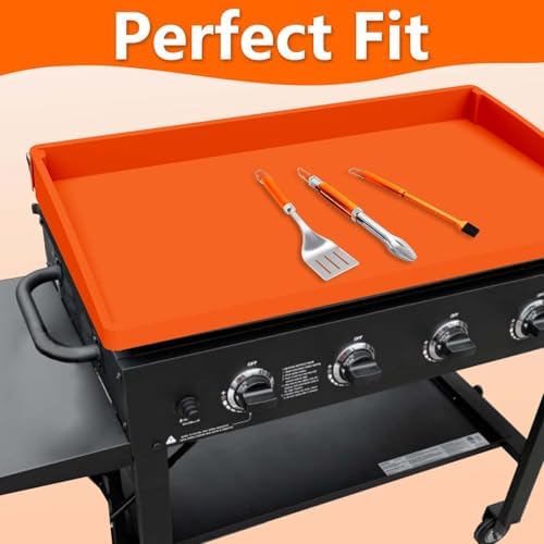 BANGIE 22" Silicone Griddle Mat for Blackstone, Anti-Rust Full-Wrap Cover - Image 2