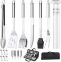 BBQ Accessories Grill Tools Set,Stainless Steel Barbecue Grill Accessories by MayweTanso