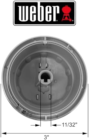 Weber 88848 Gas Grill Burner Knobs - Image 4