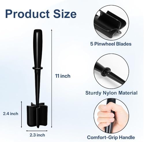 Meat Chopper, 5 Blades Heat Resistant Meat Masher for Ground Beef - Image 2