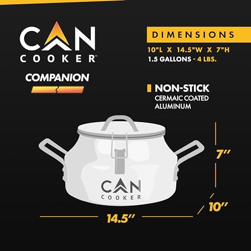 CanCooker Companion Convection Steam Cooker | 1.5 Gallon 4 Pack - Image 6