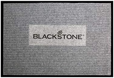 Blackstone Griddle Accessories Grill Splatter Mat (43.5" x 30.5"), 5036, Under The Grill Mat for Patio & Deck Protection – Outdoor BBQ Grilling Barbecue Pad for Gas Grill, Garage, Black by Unknown
