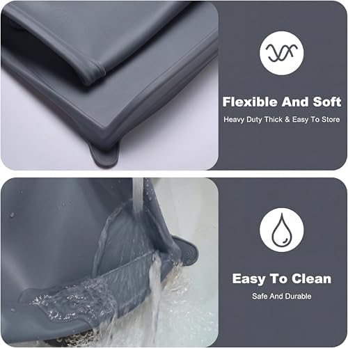 NancyL 36 Inch Silicone Griddle Cover for Blackstone (Gray) - Image 6
