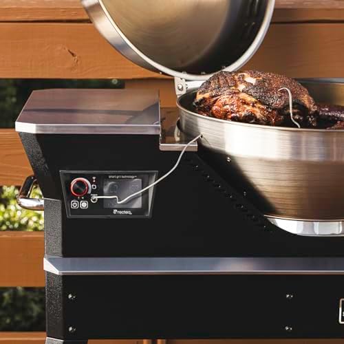 recteq Pellet Grill RT-380BD Bullseye Deluxe, WiFi Enabled Electric Pellet Smoker Grill, BBQ Outdoor, Smoke, Sear, and More - Image 6