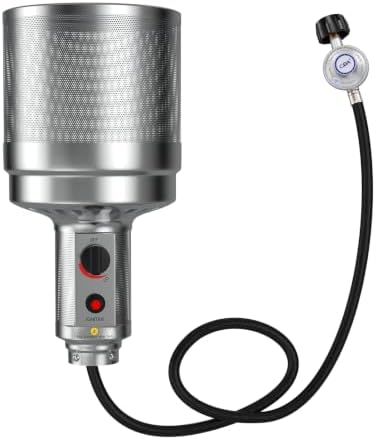 48,000 BTU Replacement Burner Head for 3" Patio Heaters, Stainless Steel by SafBbcue