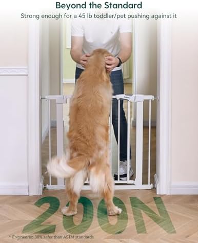 Babelio 26-40 in Baby Gate for Stairs No Drilling, Pressgurad, 2 Pack - Image 4