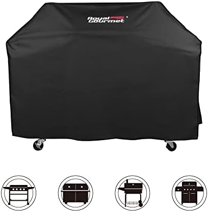 Royal Gourmet CR6412 64" Grill Cover Black - Image 5