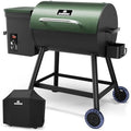 Electric Pellet Grill & Smoker, 450 Sq In, PID Control, 8-in-1, 450°F Max by DAMNISS