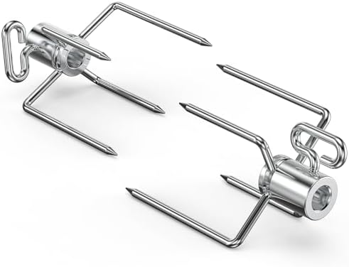 onlyfire 6002 Rotisserie Meat Forks for Grills, 1 Pair - Image 2