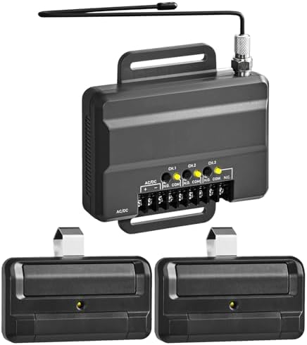 for Liftmaster 811LMX Gate Remote and for Liftmaster 850LM Gate and Garage Door Opener Receiver, 811LMX Remote Works with 850LM Receiver, Compatible with Most Gate and Commercial Door Operators by Unknown