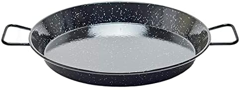 Garcima 14-Inch Enameled Steel Paella Pan, 36cm by Garcima