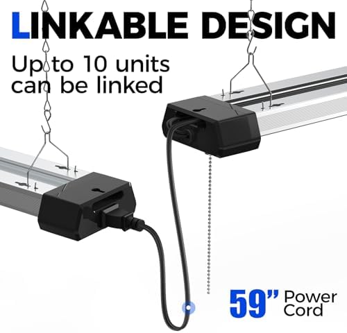 Barrina BS42a LED Shop Lights 4FT for Workshop, 42W 4800LM 5000K, 4 Packs - Image 5