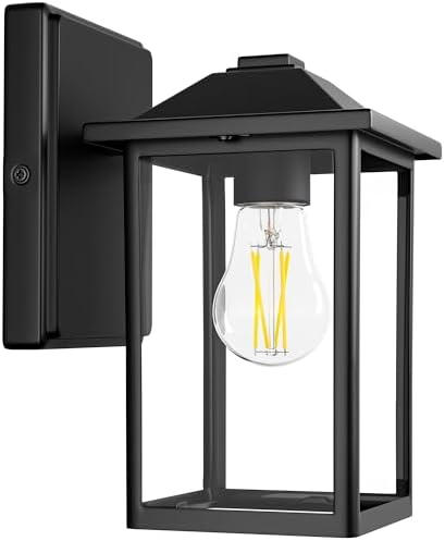 MATAMEYE Outdoor Wall Light Fixture, Exterior Waterproof Porch Lighting by MATAMEYE