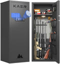 KAER 13-16 Biometric Gun Safe for Rifles and Pistols Fits Scoped RifleAR-15 by KAER