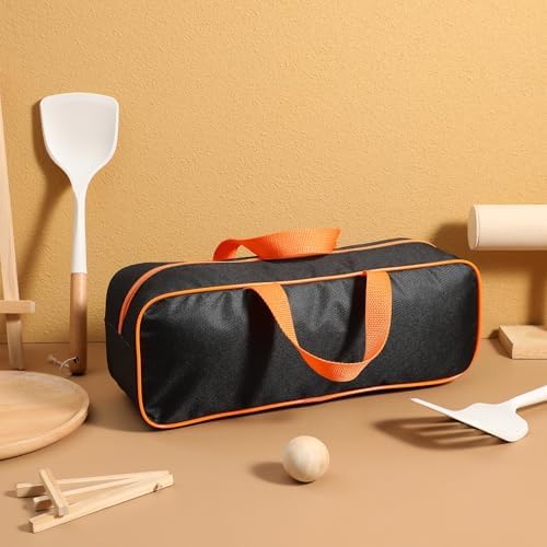 BBQ Tool Bag Portable Grill Utensil Organizer 14.76 Inch Oxford Tote - Image 6