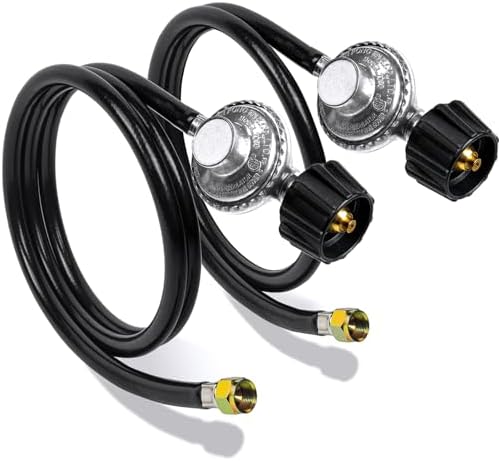 Gas Grill Regulator and Hose by GrillAce