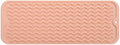 MicoYang Silicone Dish Drying Mat for Multiple Usage,Easy clean,Eco-friendly,Heat-resistant Silicone Mat for Kitchen Counter,Sink,Bar,Bottle,or Cup Pink M 17 inches x 6 inches by MicoYang