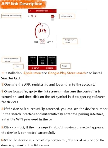 Replacement Pit Boss Digital Thermostat Controller Board with WiFi and Bluetooth Function, can Connect to Mobile APP, Easier to Control Grill Temperature - Image 7