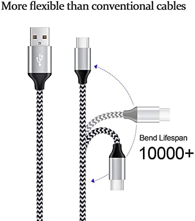 USB C Samsung Fast Car Charger for Galaxy S26 Ultra S26 S25 Ultra S25 FE A17 A16 A15 A36 A56 Z Flip7 Fold7 A55 iPhone 17e 17 16e 16 15 Pro Max,Rapid Wall Charger+Car Charger Adapter+2 Type C Cable 3ft - Image 5