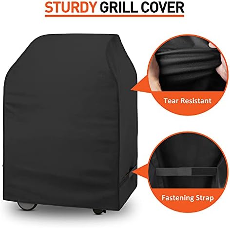 Arcedo Small Grill Cover for Outdoor Grill 32 Inch Compatible with Weber - Image 4