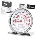 Oven Thermometer 3.23" Dial 50-500°F, NSF Food Safety Zones by Unknown