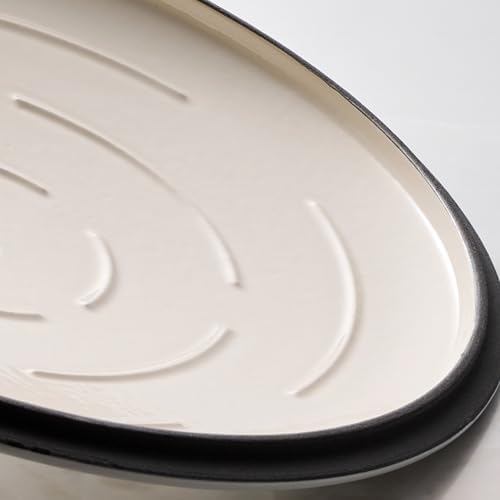 Tramontina Bestow Enameled Cast Iron 4-Qt Braiser Pan with Lid, Smoke - Image 6