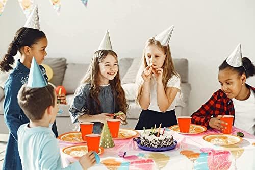 DecorRack 20 Party Cups 12 oz Disposable Plastic Cups for Birthday Party Bachelorette Camping Indoor Outdoor Events Beverage Drinking Cups (Green, 20) - Image 2