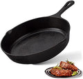 Z GRILLS Mini Cast Iron Skillets, Pre-Seasoned Cast Iron Frying Pan for Cooking & Grill, Stovetop, Camping Firepit, Induction, Oven Safe Cookware, 12 Inch by ZGRILLS