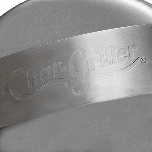 Char-Griller 8813 Flat Iron Griddle Burger Press Outdoor Kitchen Accessory - Image 4