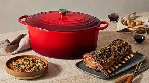 Le Creuset Enameled Cast Iron Oval Dutch Oven, 15.5qt., Artichaut - Image 6