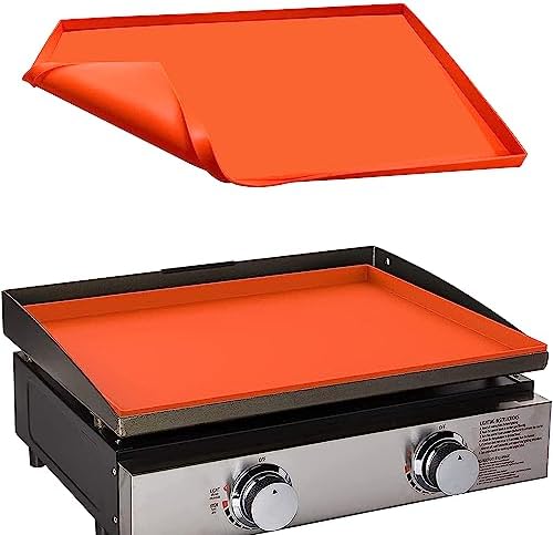 22" Silicone Griddle Mat for Blackstone 22 Inch Grill, Heavy Duty Food Grade Silicone Griddle Cover, Protect Your Grill from Dirt & Rust All Year Round by Protebox