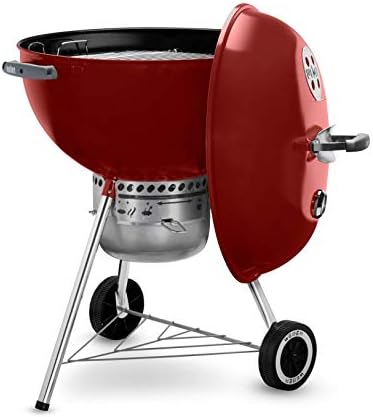 Weber-Stephen Products 14403001 22" Crimson Original Kettle - Image 3