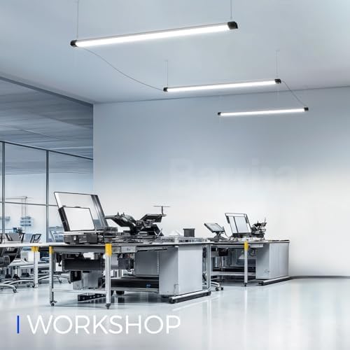Barrina BS84 LED Shop Lights 4FT for Workshop, 84W 10000LM 6500K, 1 Pack - Image 4
