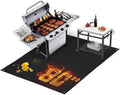 TOHONFOO Large Grill Mats for Outdoor Grill Deck Protector 80 x 48 x 0.02in by TOHONFOO